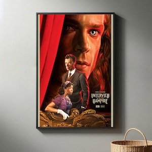 Interview With The Vampire Movie Posters | High Quality Canvas Print I 2024 Movie Poster | Modern Room Decorative Arts | Popular Film Gift