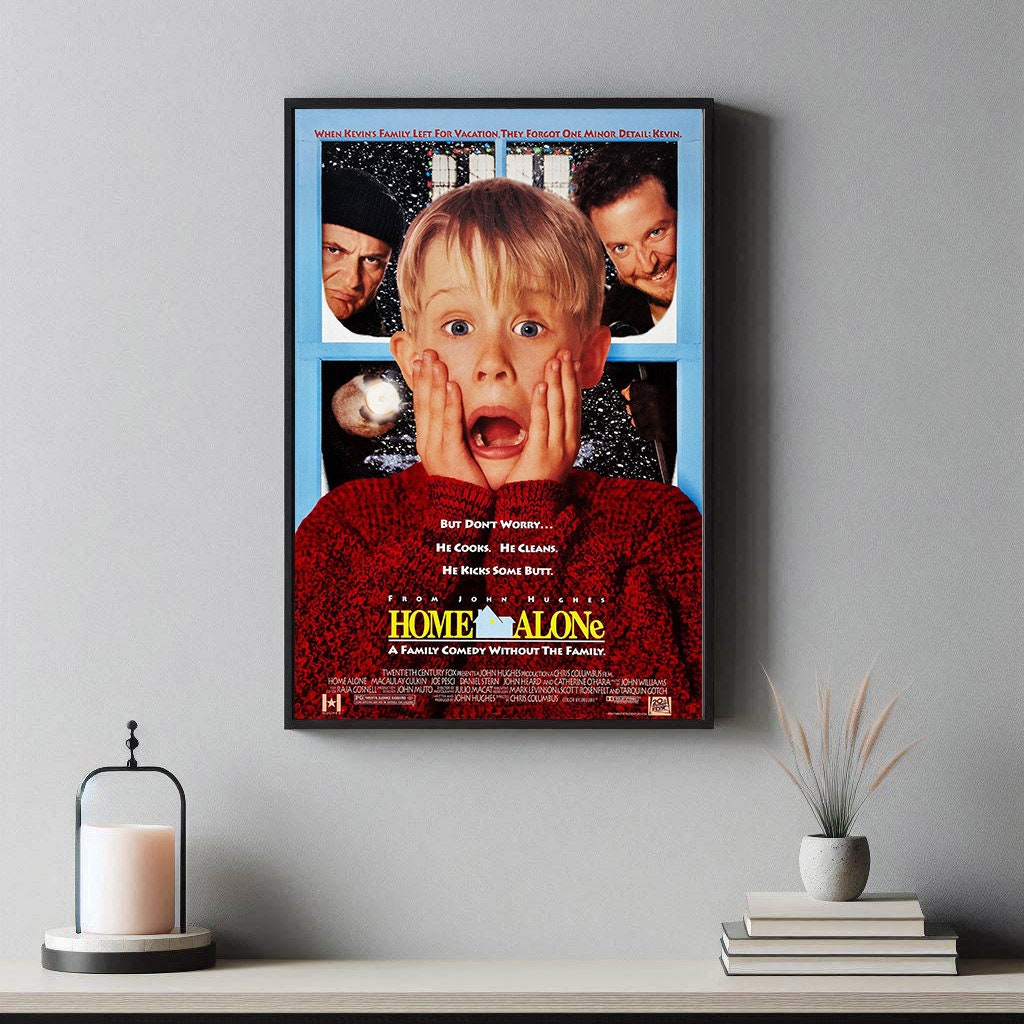 Home Alone Movie Posters | High Quality Canvas Print I 2024 Movie ...