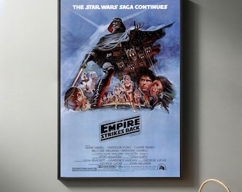 スター・ウォーズ 帝国の逆襲 映画ポスター | 高品質キャンバス