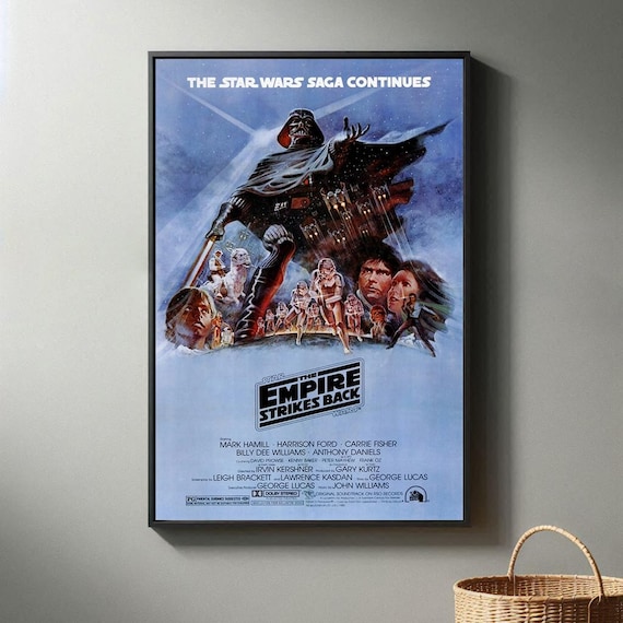 スター・ウォーズ 帝国の逆襲 映画ポスター | 高品質キャンバス
