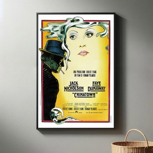 Chinatown Filmposter | Hochwertiger Leinwanddruck I 2024 Movie Poster | Moderne Raum Dekorative Kunst | Beliebtes Filmgeschenk