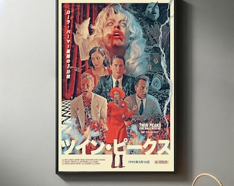 Twin Peaks Fire Walk With Me (1992) Movie Poster | High Quality