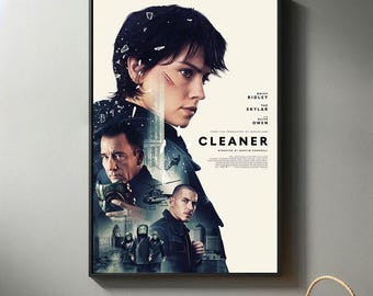 Pósteres de películas más limpios / Impresión en lienzo de alta calidad I Póster de película de 2025 / Artes decorativas de habitación modernas / Regalo de película popular