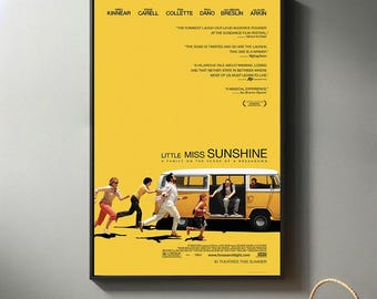 リトル・ミス・サンシャイン 映画ポスター - 高品質キャンバスアート