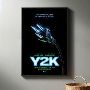 Y2K Movie Poster | High Quality Canvas Print I 2024 Movie Poster | Modern Room Decorative Arts | Popular Film Gift