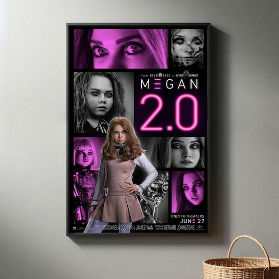 M3GAN 2.0 Movie Poster | High Quality Canvas Print I 2025 Movie