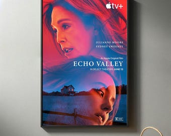 Echo Valley Movie Poster | High Quality Canvas Print I 2025 Movie Poster | Modern Room Decorative Arts | Popular Film Gift