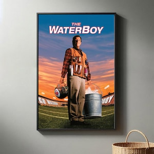 The Waterboy Movie Posters | High Quality Canvas Print I 2024 Movie Poster | Modern Room Decorative Arts | Popular Film Gift