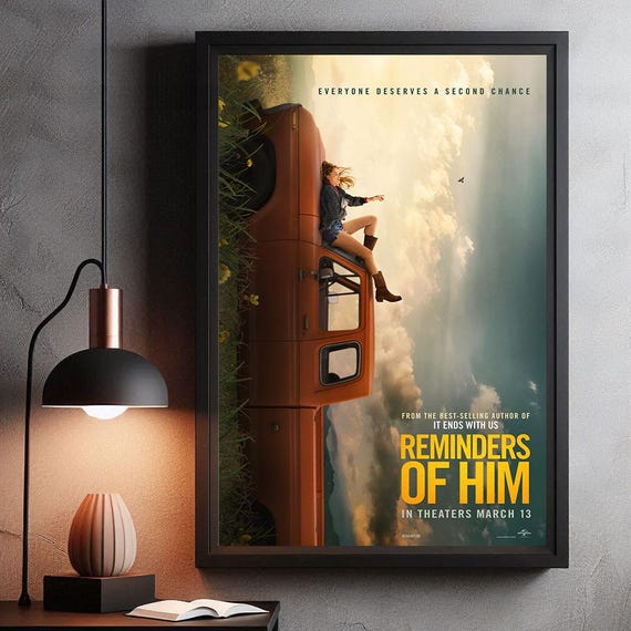 映画『Reminders of Him』ポスター｜高品質キャンバスプリント｜2025年