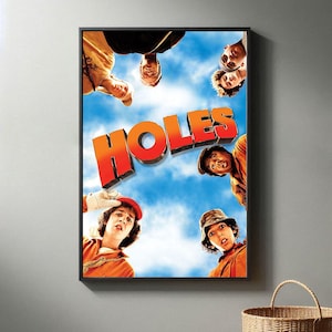 Löcher Filmposter | Hochwertiger Leinwanddruck I 2024 Movie Poster | Moderne Raum Dekorative Kunst | Beliebtes Filmgeschenk