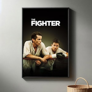The Fighter Movie Posters | High Quality Canvas Print I 2024 Movie Poster | Modern Room Decorative Arts | Popular Film Gift