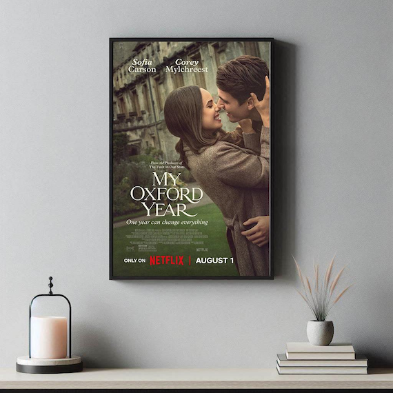 マイ・オックスフォード・イヤー映画ポスター | 高品質キャンバス