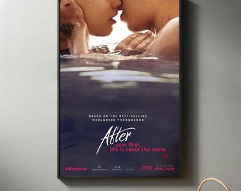 Póster de la película "After" / Impresión en lienzo de alta calidad | Póster de la película 2024 / Decoración moderna para habitaciones / Regalo de película popular