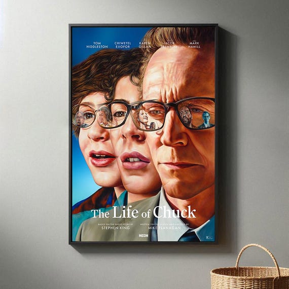 The Life of Chuck Movie Poster | High Quality Canvas Print I 2025