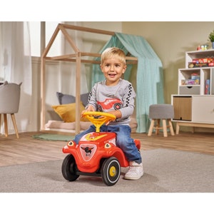 Auto da corsa per bambini BIG Bobby-Car Classic Fire Department cavalcabile immagine 3