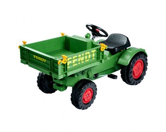 Pedal tractor BIG Fendt equipment carrier - children's tractor
