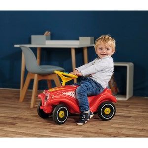 Auto da corsa per bambini BIG Bobby-Car Classic Fire Department cavalcabile immagine 4