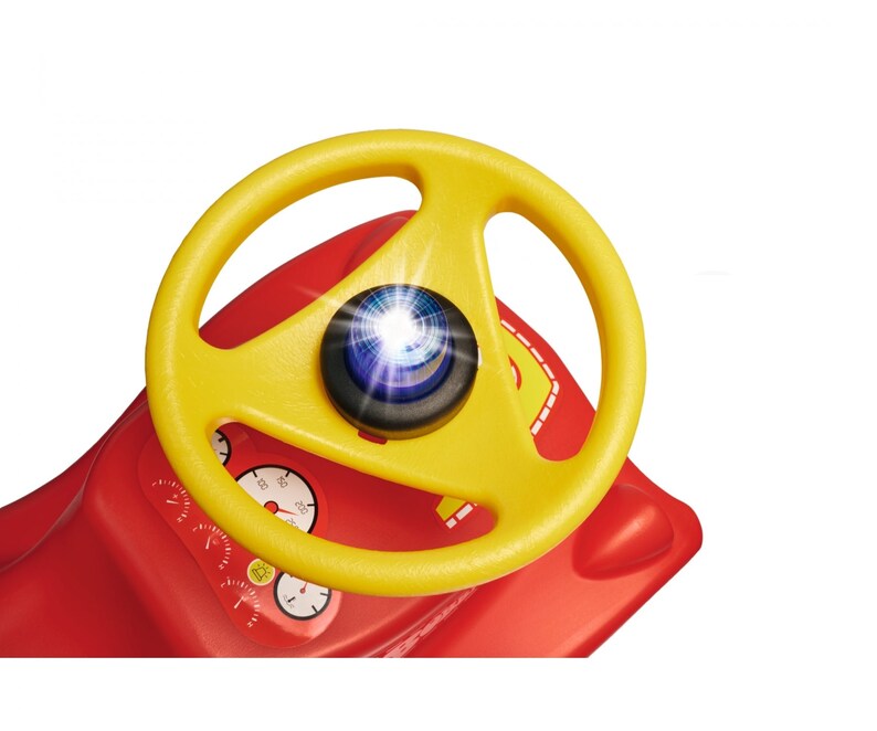 Auto da corsa per bambini BIG Bobby-Car Classic Fire Department cavalcabile immagine 2