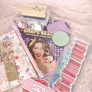 Mystery Stationary Set, 4 colour options, 3 sizes avaliable - Bookish gifts for her
