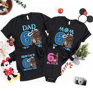 Custom Moana Birthday T-Shirt, Princess Theme Birthday Trip Shirt, Birthday Family Shirt, Mom Dad Disney Shirt, Maui Shirt, Moana 2 Movie