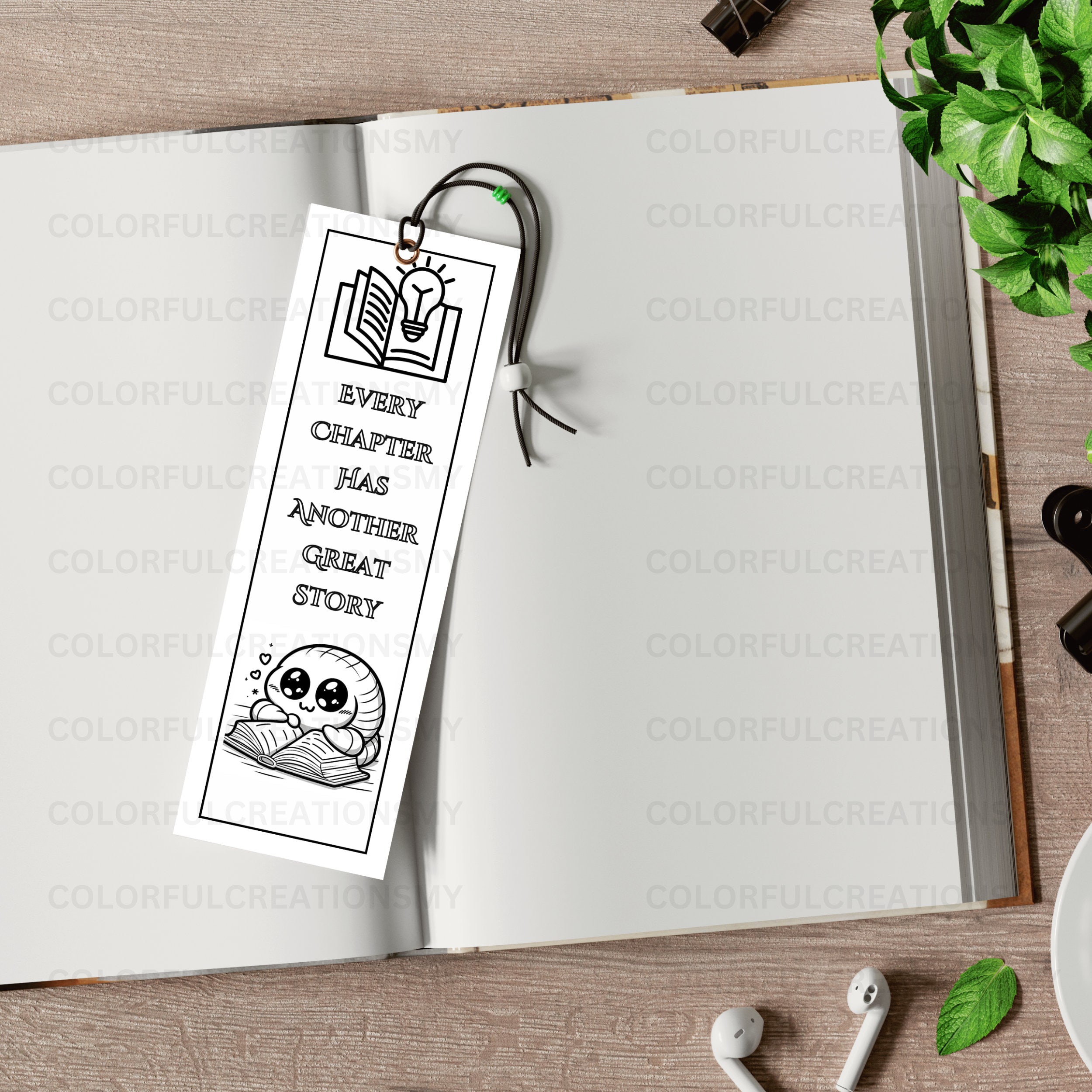 Digital Bookmarks for Book Lovers, Printable Bookmarks Set ...