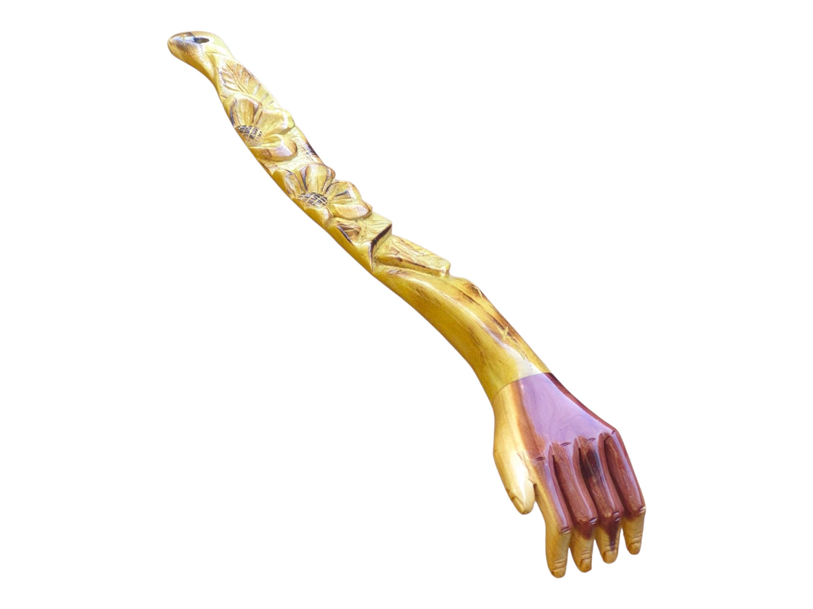 16" Back Scratcher, Handmade Wood Craft, Unique Design, Functional Art, Natural Accessory, Gift for Grandma. Perfect Gift, handcrafted