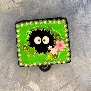 Soot Sprite Pill Box: Embellished Mini Pocket Case