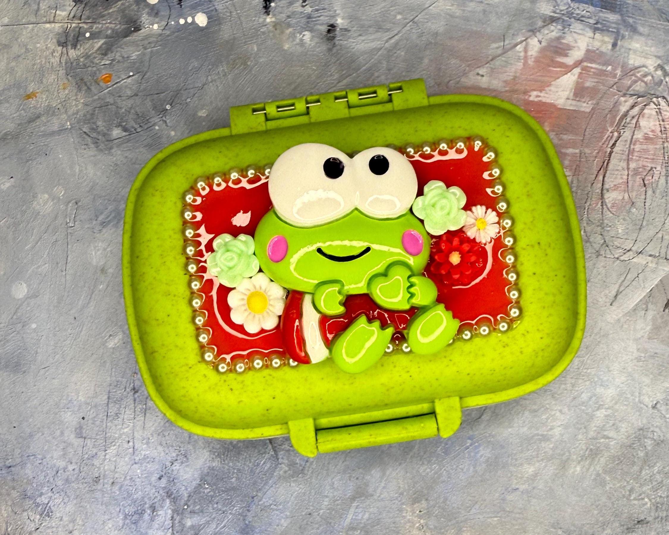 Keroppi Travel Pharmacy | Sanrio Kawaii Travel Pill Case - Etsy