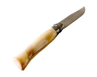 Opinel 08 custom warthog tooth