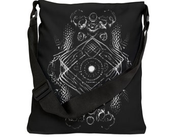 Oracle Matter Design Of black magic Adjustable Tote Bag (AOP)