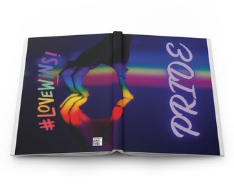 Hardcover Journal #Love Wins/Pride Matte