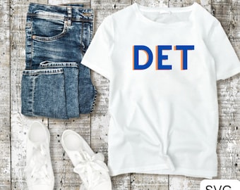DET Detroit Sports themed SVG bundle