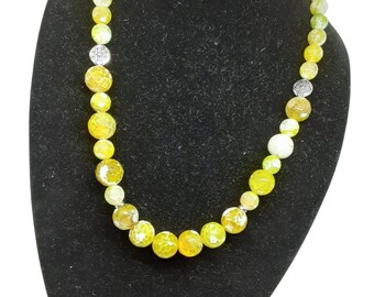 Yellow Necklace Set