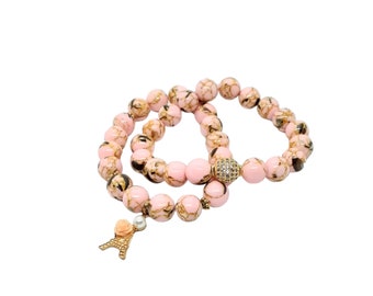 Pink Bracelet Set