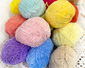 Yarn for Amigurumi and Crafting, Amigurumi Yarn for Dolls, Velvet Yarn, Soft toys Yarn, Soft Velvet Yarn, Dolls Yarn