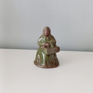 Vintage Kringel-Stava Figurine by Karl Koutny, Jie Gantofta Sweden 1960s, Scandinavian Ceramic Art, Vintage Home Decor, Retro Figurine