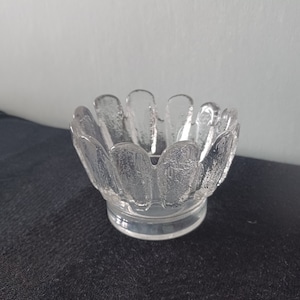 Portacandele in vetro vintage Kosta Boda, vetro scandinavo, arte del vetro Kosta Boda, regalo vintage