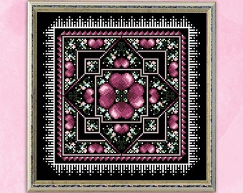 Winter Into Spring February Counted Cross Stitch Pattern by Pamela Kellogg Instant Digital PDF Download