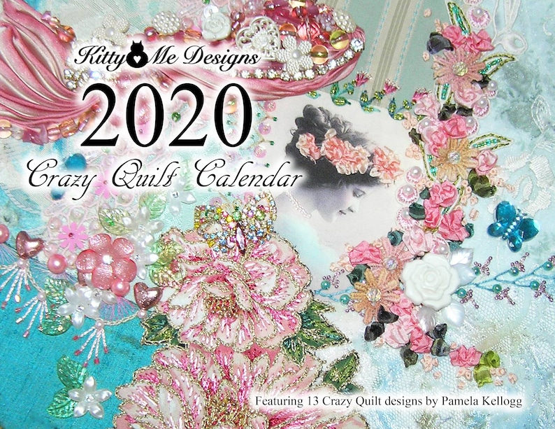 2020 Crazy Quilt Calendar by Pamela Kellogg Etsy