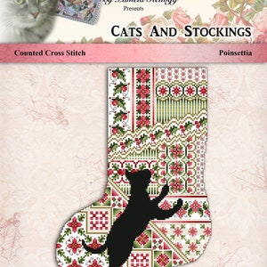 Rose And Grapes Victorian Christmas Stocking Cross Stitch Pattern PDF Download by Pamela Kellogg image 8