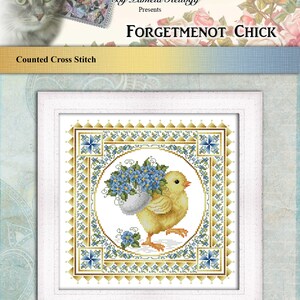 Amidst The Clover Counted Cross Stitch Bunny Pattern Digital PDF Download by Pamela Kellogg image 9