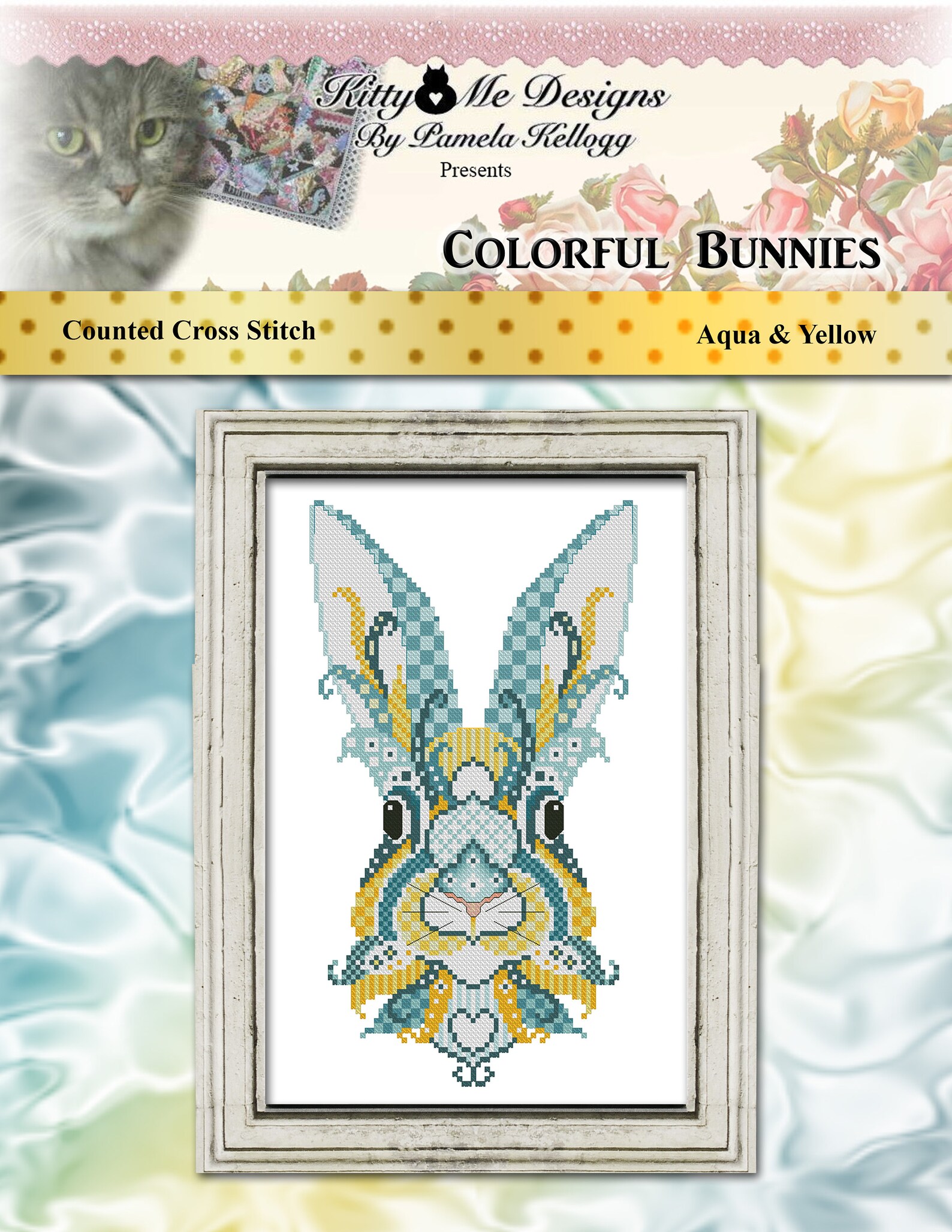 Easter Egg Friends Counted Cross Stitch Pattern Leaflet by Pamela ...