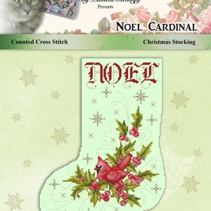 Rose And Grapes Victorian Christmas Stocking Cross Stitch Pattern PDF Download by Pamela Kellogg image 4