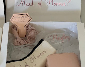 Bridesmaid proposal boxes