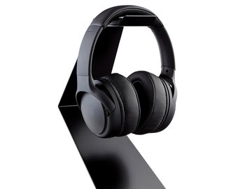Design Kopfhörerständer für Over-Ear-Kopfhörer, Universal Kopfhörer-Halter, aus Metall, hochwertig und stabil, Headset-Halterung Gaming