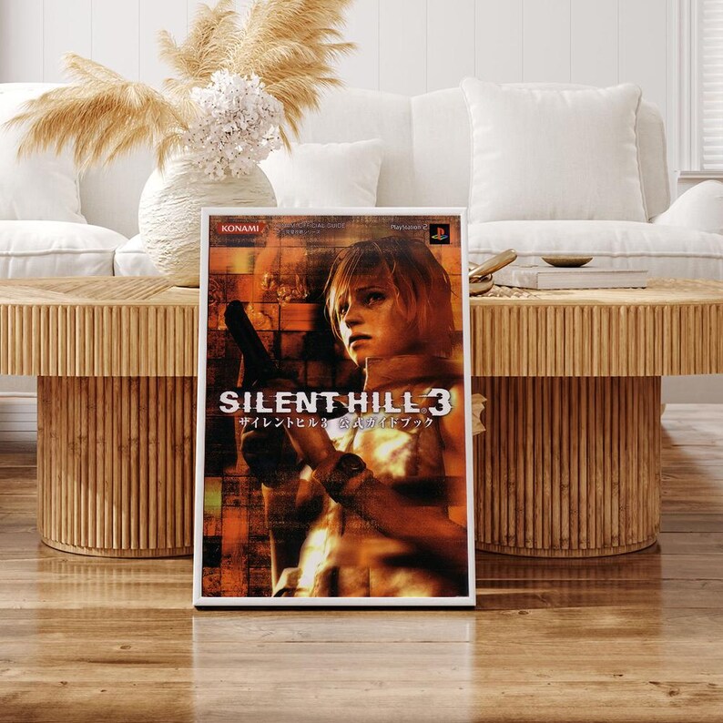 Silent Hill 3 Playstation 2 Xbox Premium Poster,wall Art for Living