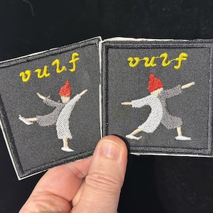 Handstickerei: VOSM Open Quellmerch