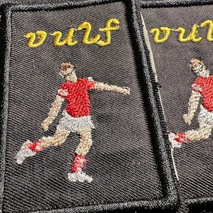 Parche bordado para planchar personalizado de Vulfpeck Vulf Jack Stratton The Beautiful Game, arte bordado #VOSM Active