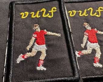 Vulfpeck Vulf Jack Stratton The Beautiful Game custom embroidered iron on patch embroidery art #VOSM Active