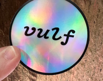 Vulfpeck Vulf holographic stickers! #VOSM Joe Dart Jack Stratton Theo Katzman Woody Goss